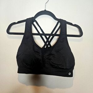 RBX Black Sports Bra